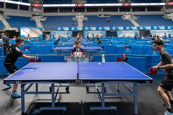 table tennis match